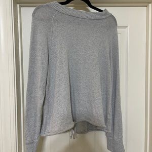 Drawstring sweater